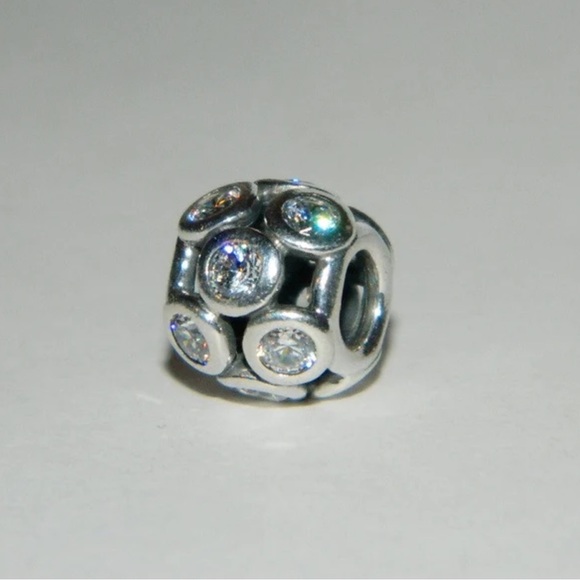 Authentic PANDORA Whimsical Lights Clear CZ Charm - Picture 1 of 6